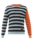 Paul Smith - Multi-stripe Ribbed Cotton-blend Sweater - Mens - Multi