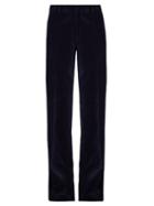 Stella Jean Ascoltare Wide-leg Velvet Trousers