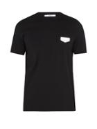 Givenchy Cuban-fit Badge-appliqu Cotton T-shirt