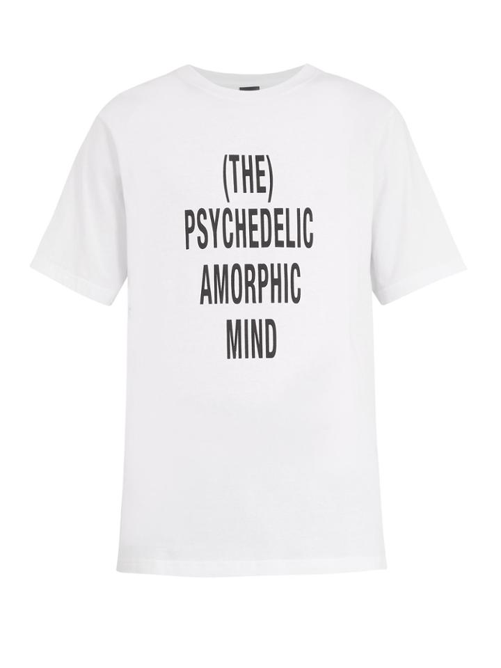 P.a.m The Graphic-print Cotton T-shirt