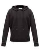 Matchesfashion.com Frame - Hooded Loopback Cotton-jersey Sweatshirt - Mens - Black