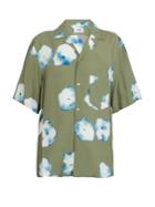 Acne Studios Elms Short-sleeved Floral-print Shirt