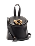 Matchesfashion.com Jw Anderson - Chain Lid Leather Shoulder Bag - Womens - Black Multi