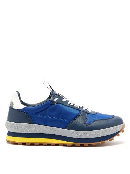 Matchesfashion.com Givenchy - Tr3 Low Top Leather Trainers - Mens - Navy