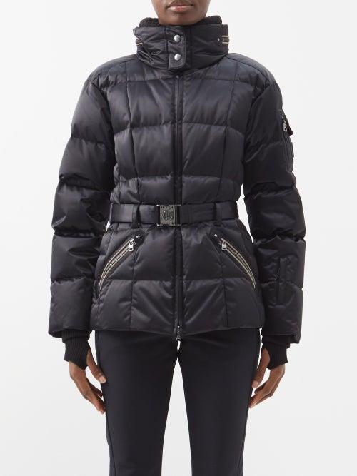 Bogner - Alaja Belted Down Ski Jacket - Womens - Black