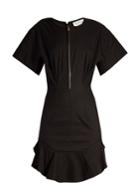 Isabel Marant Étoile Neit Zip-front Ruffled-hem Dress