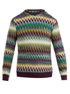 Missoni Zig Zag-print Slouchy Hooded Sweater