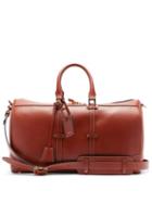 Matchesfashion.com Amiri - Leather Duffle Bag - Mens - Brown