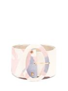 Matchesfashion.com Cult Gaia - Lia Oversized Printed Belt - Womens - Red