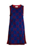 Gucci Gg-jacquard Cotton-towelling Dress