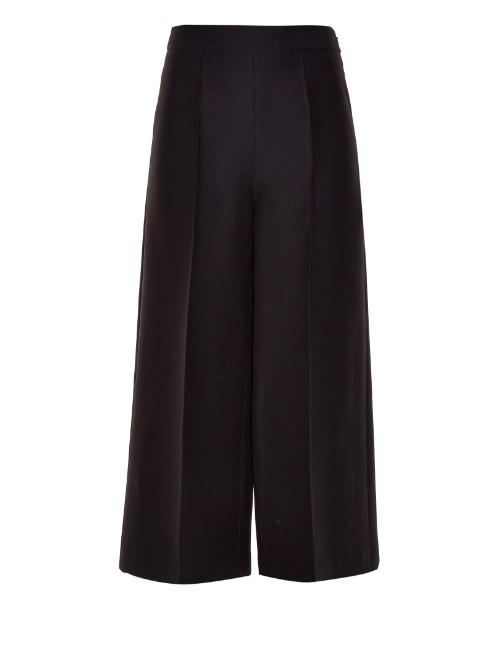 Valentino High-rise Wide-leg Culottes