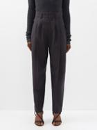 Isabel Marant - Pasco Wide-leg Trousers - Womens - Midnight