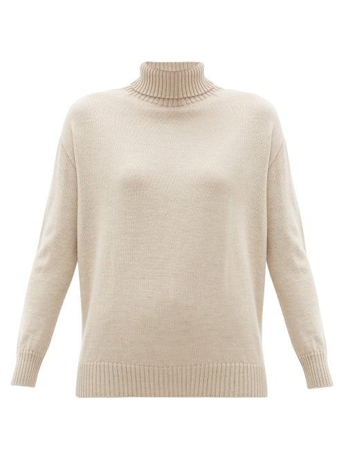 Matchesfashion.com Max Mara Leisure - Certo Sweater - Womens - Beige