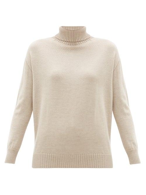 Matchesfashion.com Max Mara Leisure - Certo Sweater - Womens - Beige