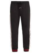 Gucci Web-trimmed Jersey Track Pants