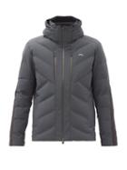 Matchesfashion.com Kjus - Linard Quilted Hooded Ski Jacket - Mens - Green