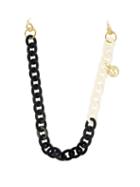 Matchesfashion.com Linda Farrow - Gold-plated Charm Acetate Glasses Chain - Womens - Black White