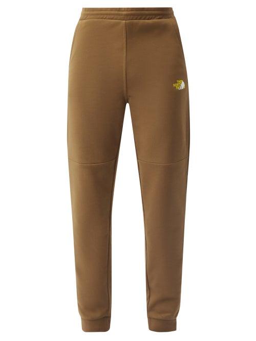The North Face - Coordinates Logo-print Jersey Track Pants - Mens - Green