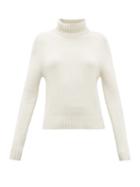Matchesfashion.com Nili Lotan - Atwood Roll-neck Cashmere Sweater - Womens - Ivory