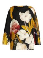 Vivienne Westwood Anglomania Fatima Floral-print Crepe Blouse