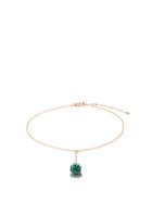Yvonne Lon - Diamond, Malachite & 9kt Gold Ankle Bracelet - Womens - Green