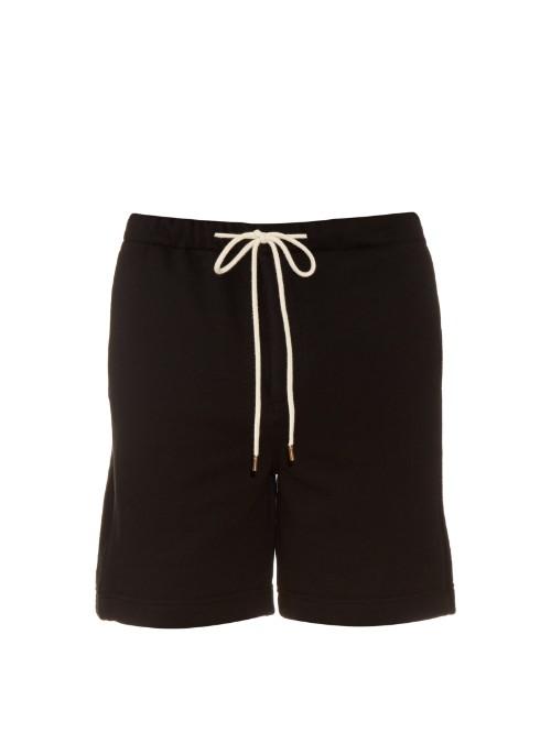Fanmail Fleece-panel Cotton Shorts