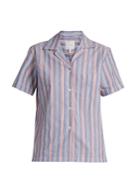 Stella Jean Logica Striped Cotton-poplin Shirt