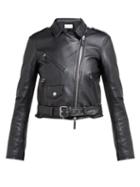 Matchesfashion.com The Row - Perlin Leather Jacket - Womens - Black