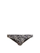 Matchesfashion.com Matteau - The Classic Blossom Print Bikini Briefs - Womens - Black Navy