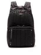 Matchesfashion.com Valentino - Rockstud Quilted Nylon Backpack - Mens - Black