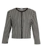 Tomas Maier Stripe-intarsia Round-neck Cardigan
