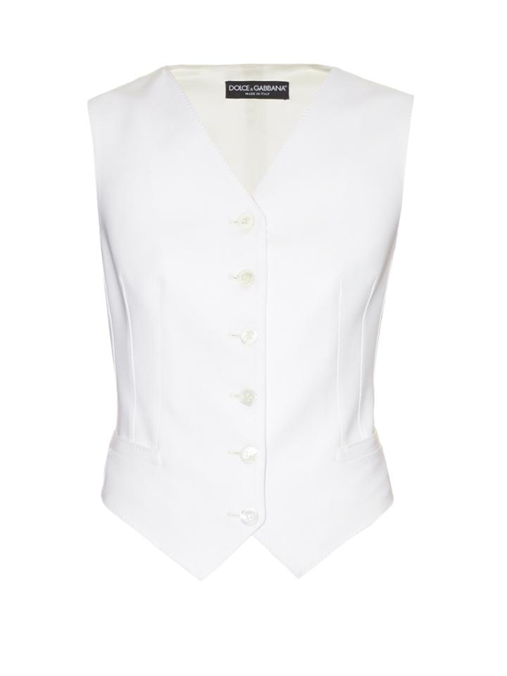 Dolce & Gabbana Satin-backed Waistcoat