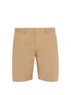 Matchesfashion.com Ami - Bermuda Cotton Shorts - Mens - Beige
