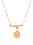 Matchesfashion.com Alighieri - The Impossible Horizon 24kt Gold Plated Necklace - Womens - Gold
