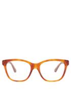 Matchesfashion.com Gucci - Crystal Embellished Acetate Glasses - Womens - Tortoiseshell