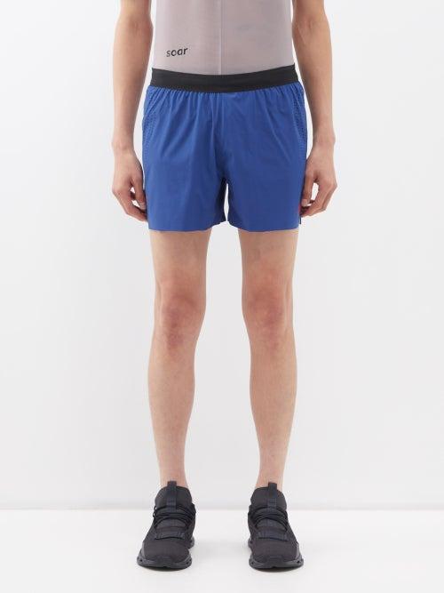 Soar - Run 5.0 Technical-shell Shorts - Mens - Blue