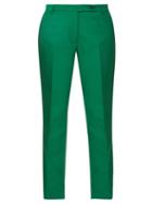 Matchesfashion.com Golden Goose - Venice Slit Cuff Trousers - Womens - Green