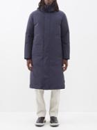 Herno - Laminar Hooded Down Parka - Mens - Navy