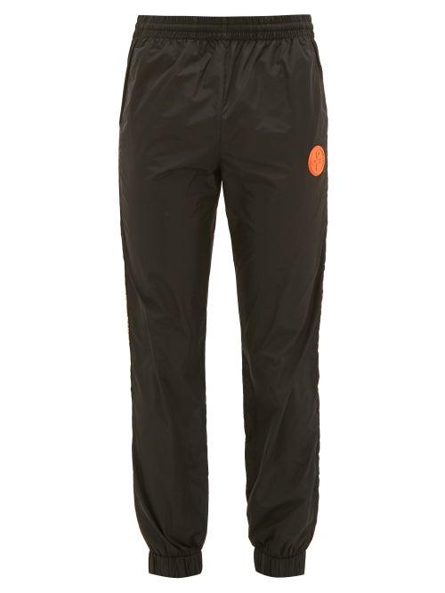 Matchesfashion.com Off-white - Logo Tape Track Pants - Mens - Black