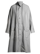Matchesfashion.com Balenciaga - Opera Raincoat - Womens - Grey