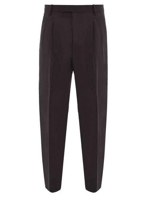 Matchesfashion.com Paul Smith - Tailored Wool Slim-leg Trousers - Mens - Black