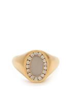 Matchesfashion.com Jessica Biales - Diamond & Yellow Gold Ring - Womens - Gold