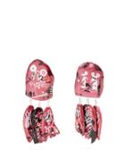 Matchesfashion.com Claire Barrow - Mouse Face Triple Drop Clip On Earrings - Womens - Pink Multi