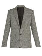 Givenchy Houndstooth Flower Wool Blazer