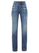 Saint Laurent - High-rise Wide-leg Jeans - Womens - Denim