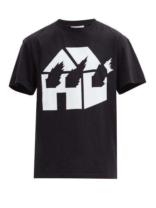 Matchesfashion.com Jw Anderson - X David Wojnarowicz Printed Cotton T-shirt - Mens - Black