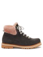 Matchesfashion.com Montelliana - Sequoia Suede Boots - Womens - Grey Multi