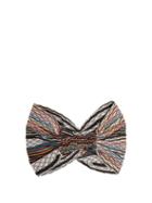 Matchesfashion.com Missoni Mare - Zigzag Elasticated Turban - Womens - Black Multi