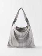 Paco Rabanne - Pixel Medium Chainmail Shoulder Bag - Womens - Silver