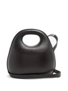 Matchesfashion.com Lemaire - Egg Vegetable Tanned Leather Bag - Womens - Black